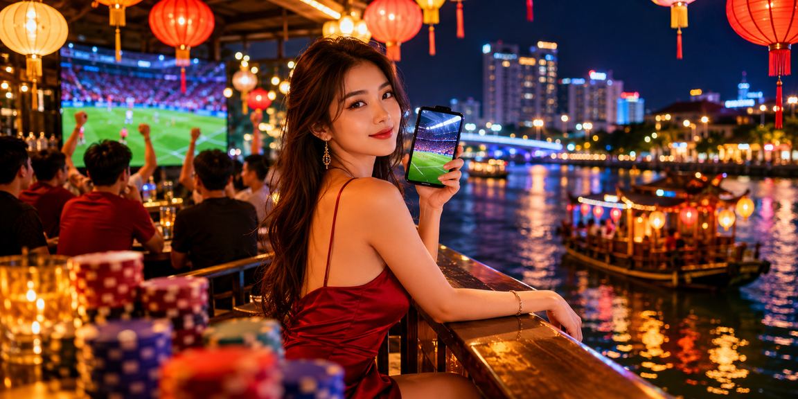 Người xem cổ vũ bóng đá tại sân vận động Hà Nội
